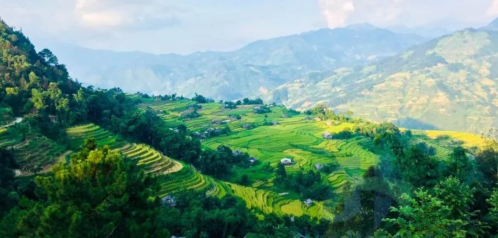 Bộ ảnh đẹp lung linh của Bản Phùng, Hoàng Su Phì, Hà Giang 6 Khung cảnh tuyệt đẹp của bản Phùng vào một ngày nắng đẹp