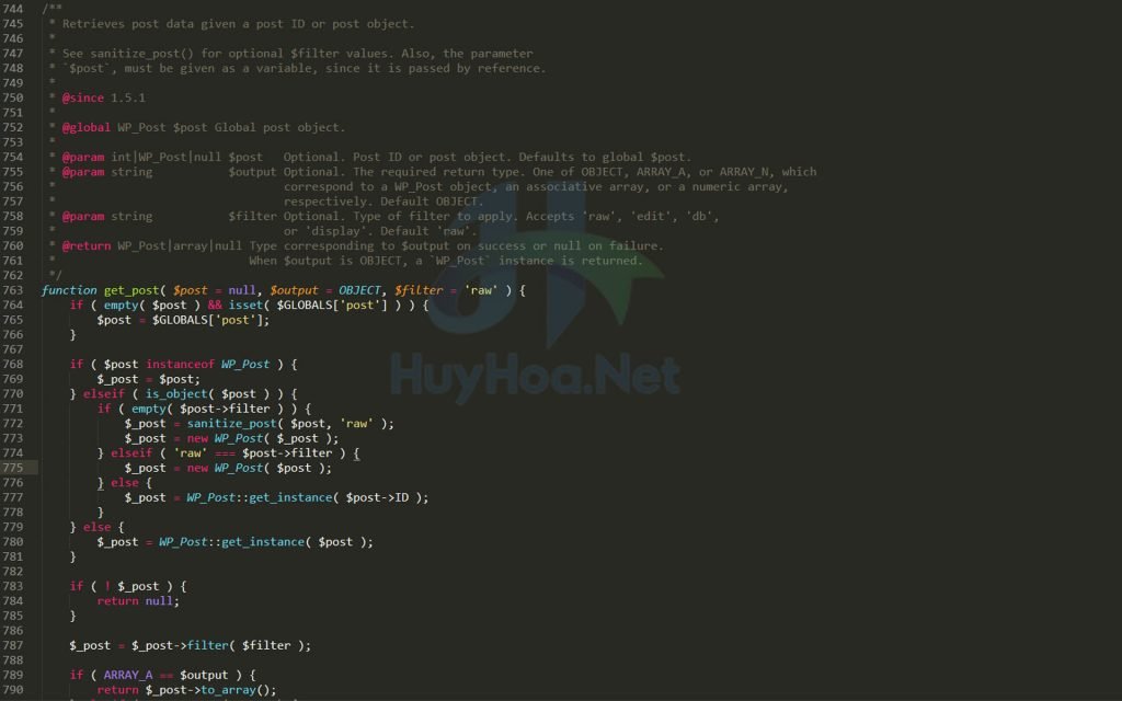 Cách dùng hàm get_post() trong WordPress để lấy dữ liệu bài viết cach dung ham get post wordpress