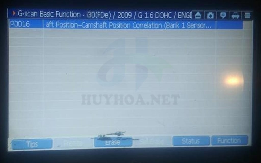Nguyên nhân, biểu hiện và cách khắc phục lỗi P0016 - HuyHoa.Net
