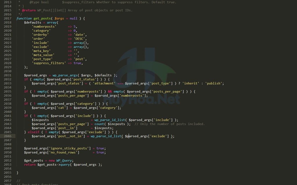 Hàm get_posts() WordPress: Cách sử dụng và ví dụ cụ thể Hàm get_posts(): Cách sử dụng wordpress get_posts