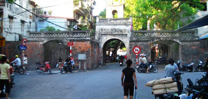 Quan Chuong city gate today