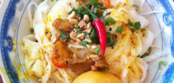 Quang Noodles is part soup and part salad