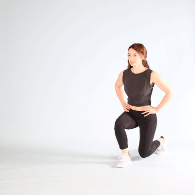 Butt Cellulite Exercises - Walking Lunge