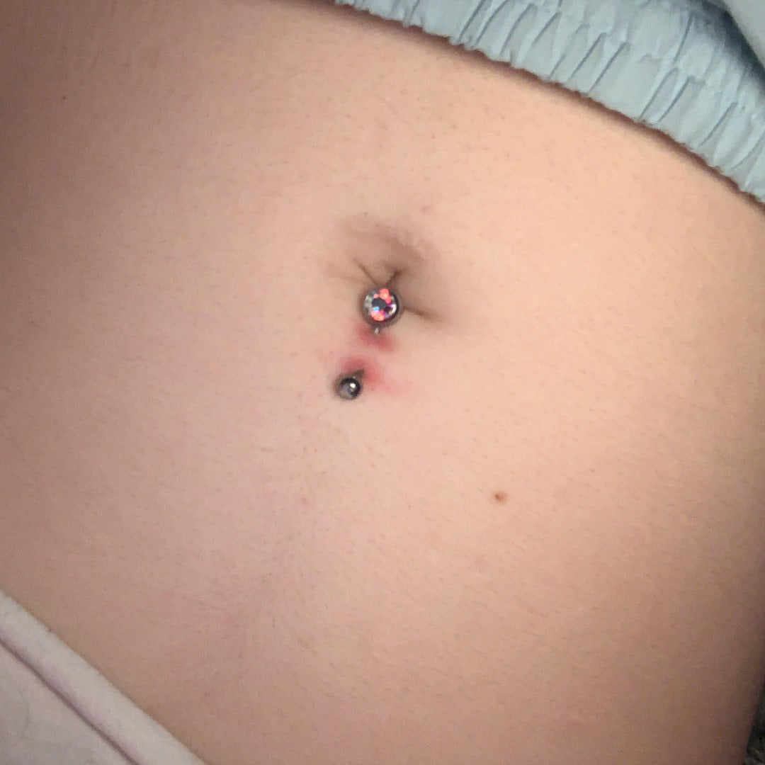 Infected Belly Button Piercing Symptoms 