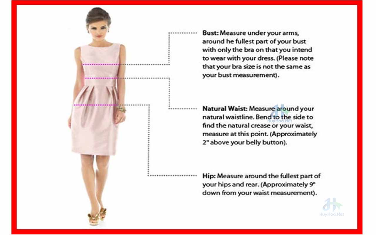 How to measure your bust, waist, and hip