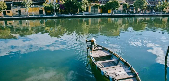 Những hình ảnh đẹp về làng quê việt nam chất lượng 4K 29 Sông Thu Bồn, Hội An, Quảng Nam