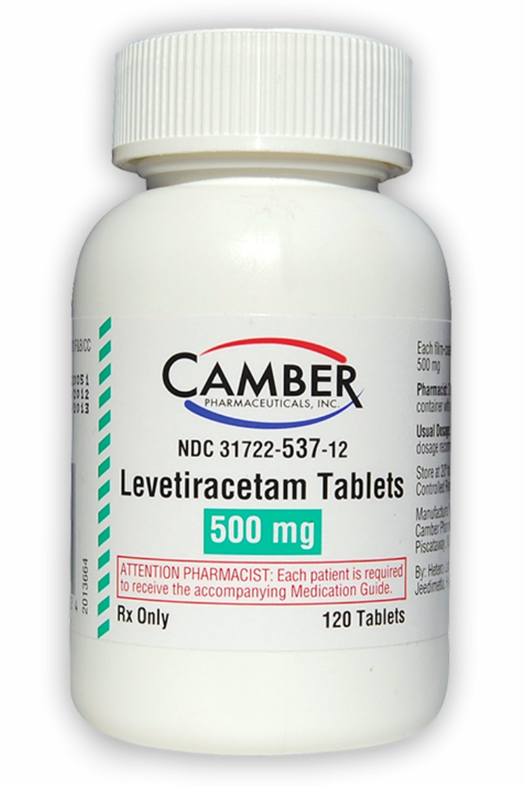 Levetiracetam (brand names: Keppra®, Elepsia®, Spritam®)