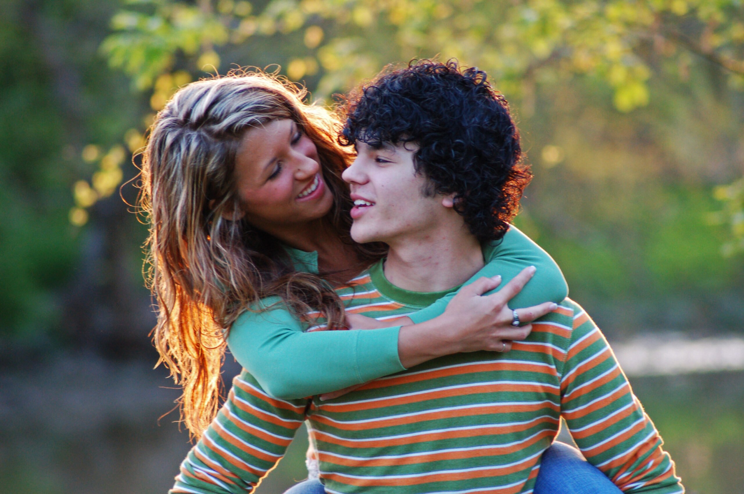 Habits of Highly Intimate Couples 2 A couple embracing and looking into each other's eyes