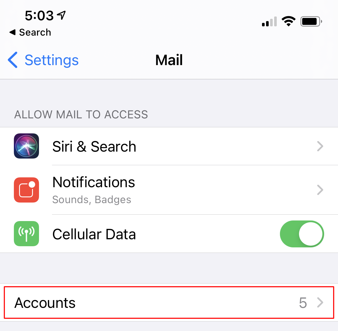 how to set up dreamhost email on iphone step 2