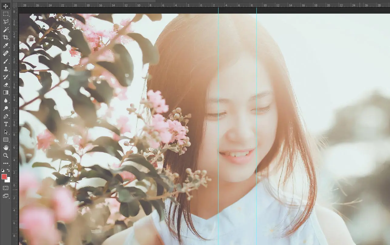 Cách sử dụng thước đo (ruler) trong Photoshop Đo khoảng cách trong photoshop