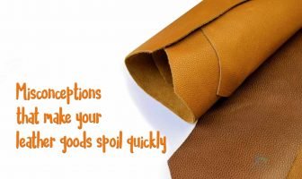 Misconceptions about leather goods