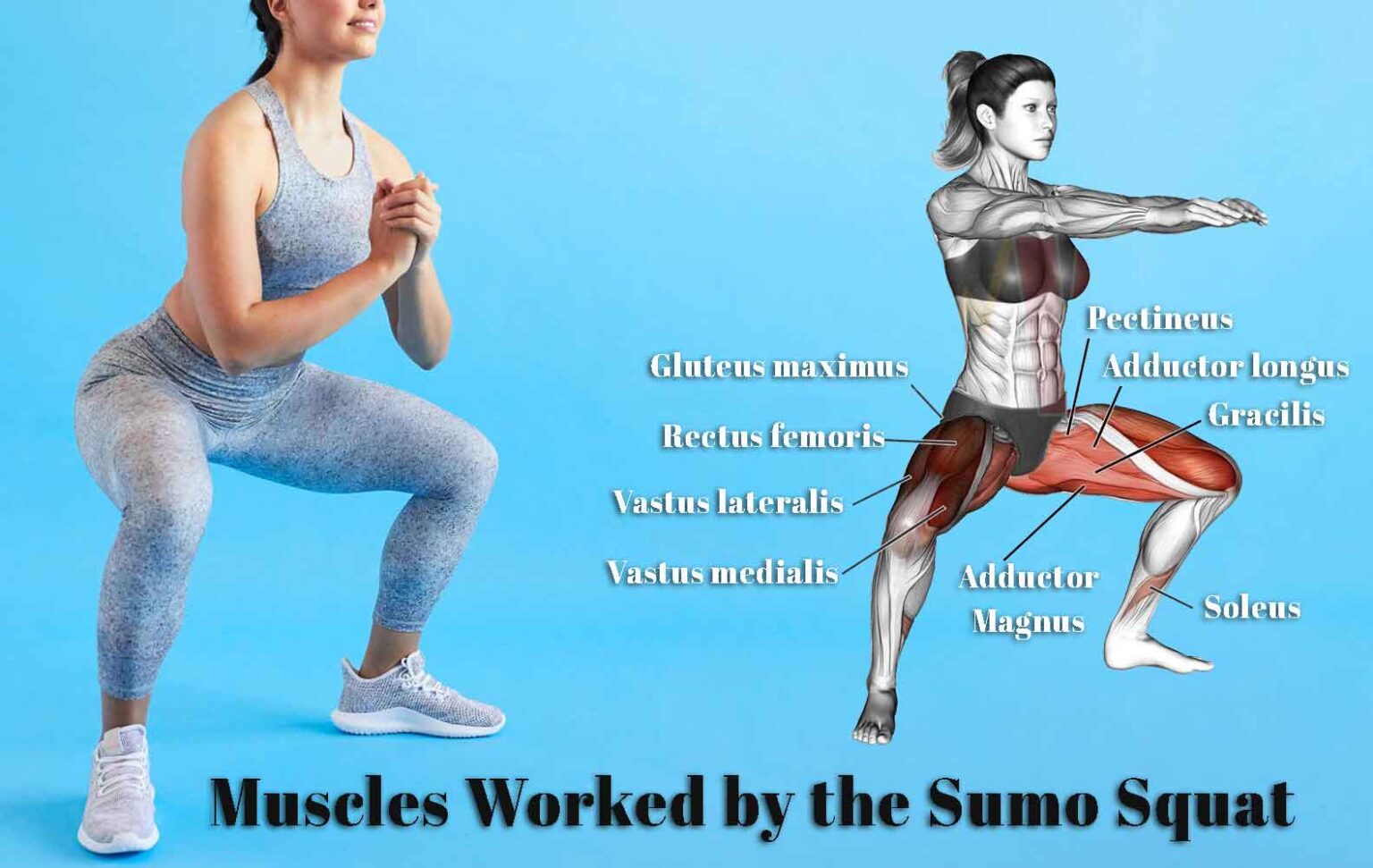 Mastering The Sumo Squat: Form, Muscles Worked, Variations