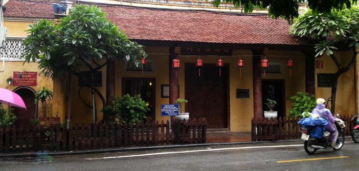 Bach Ma Temple located at corner of 76 Hang Buom Street and 83 Hang Giay Street Bach Ma Temple located at corner of 76 Hang Buom Street and 83 Hang Giay Street