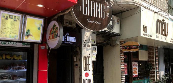Hanoi Coffee - Interesting Culture of Hanoi People 2 Coffee Giang - 39 Nguyen Huu Huan, Hang Bac, Hoan Kiem, Ha Noi