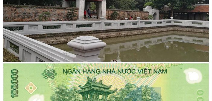 5 Famous Landmarks in Vietnam Dong (Vietnamese Currency) 2 Van Mieu – Quoc Tu Giam is one of the most important destinations in Hanoi.