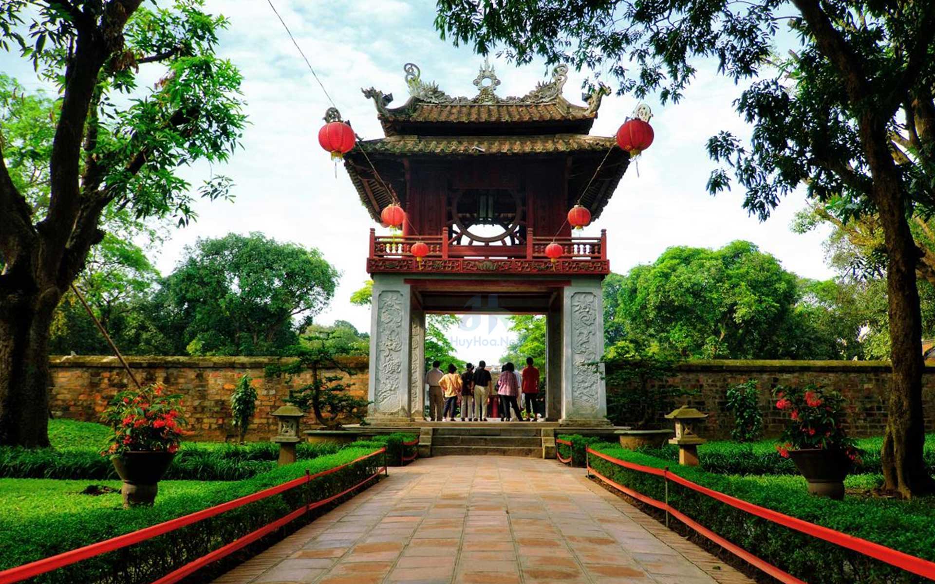 Visit Temple of Literature - one of the best things to do in Hanoi