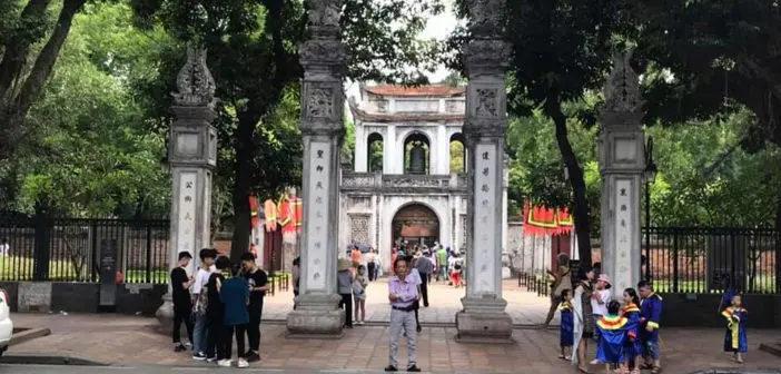 Temple of Literature, Hanoi - 12 little things about this world’s treasures 1 Van Mieu - Quoc Tu Giam was considered the first Vietnam national university