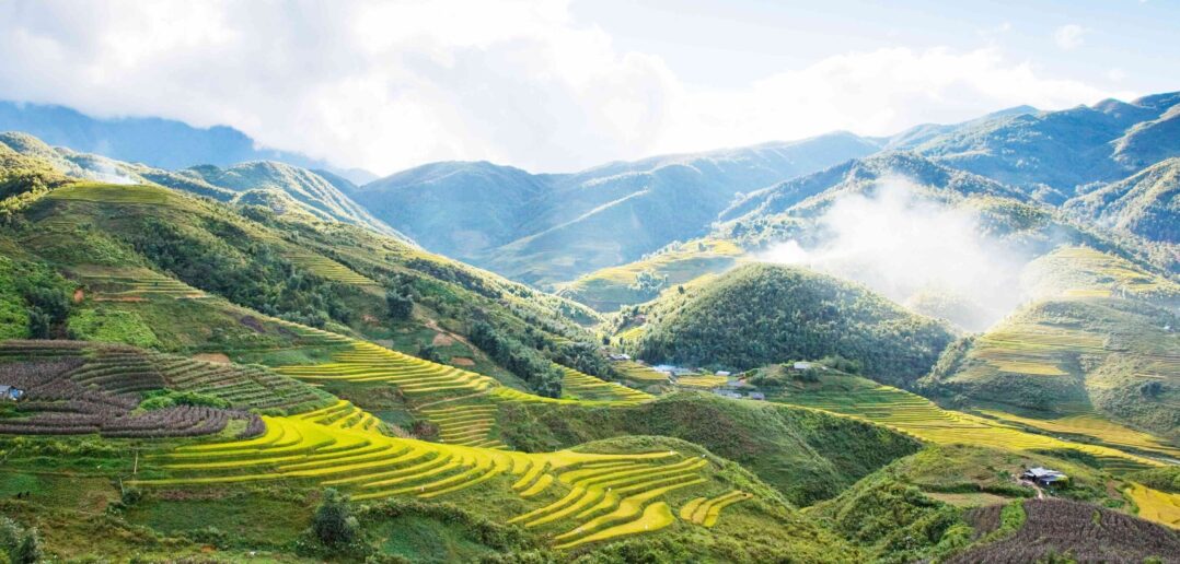 One of many marvelous natural landscapes in Sapa, Vietnam