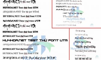 Download bộ Font chữ viết tay đẹp nhất hiện nay Bộ font chữ viết tay việt hóa