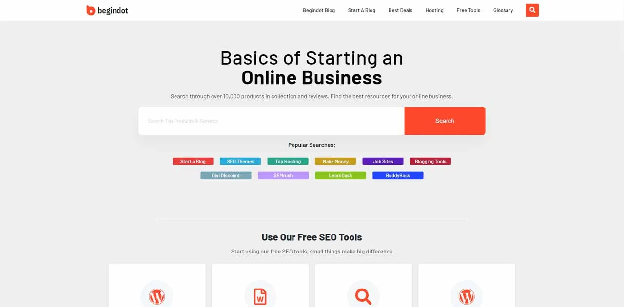 These 70+ Specialized Blogs About WordPress Will Help Bloggers Succeed 4 Begindot - Basics of Starting an Online Business