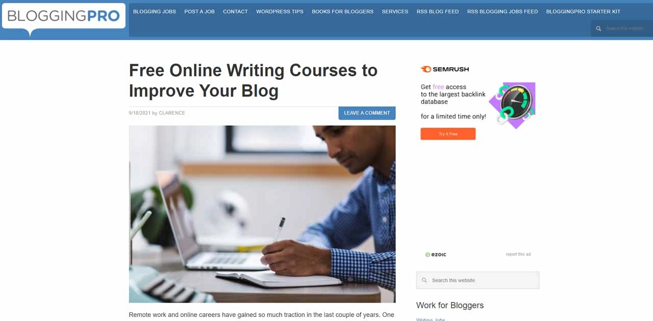 These 70+ Specialized Blogs About WordPress Will Help Bloggers Succeed 6 BloggingPro - News, plugins and themes for blogging applications
